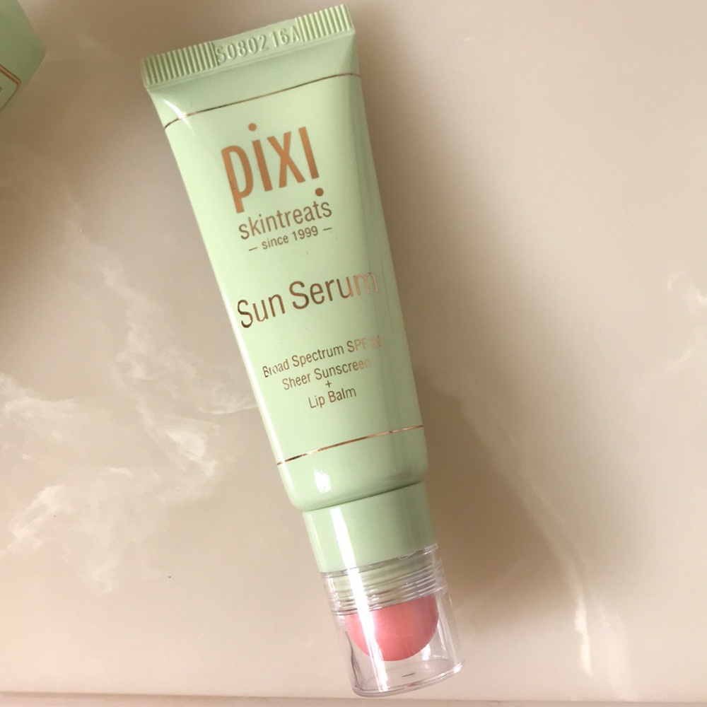 Pixi Sun Serum Sheer Sunscreen & Lip Balm